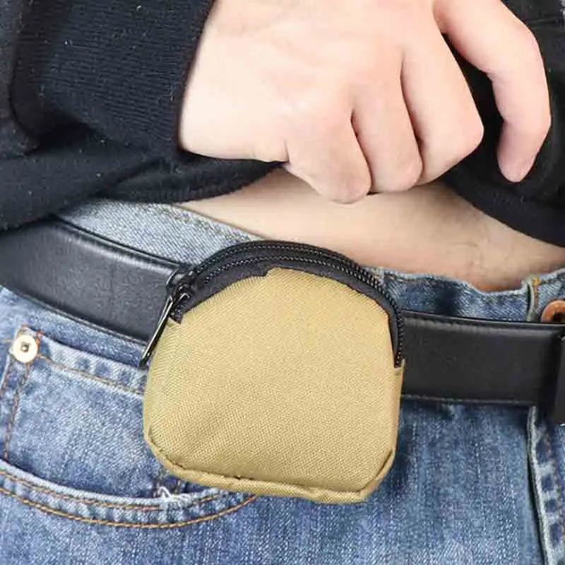 Tactical Waist Bag Multifunctional Waterproof Bags Military Key Coin Bag Purses Utility Pouch Organizer Pouch Camping Belt 1PC