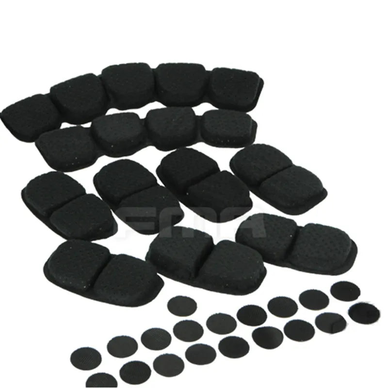 Tactical Helmet Protective Pad with Memory Foam Cushion Upgrade Version Liners Protective Mats for ACH MICH Helmet TB1022