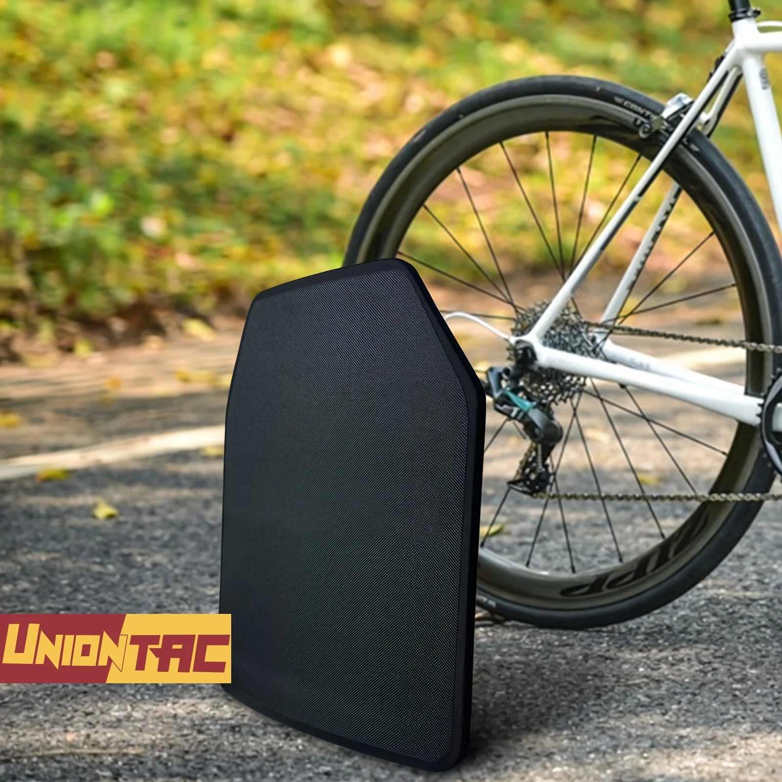 UNIONTAC TESTED IN USA  with video 2pcs Tactical Chest UMHWPE Hard Plates Lightweight Protection  500g each one
