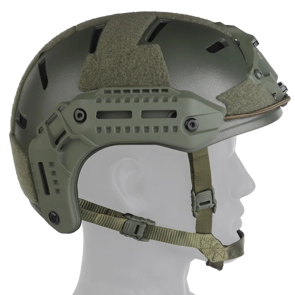 MK Helmet(Training Version) with Protective Double Soft Lining Breathable MK Helmet for CS Shooting Training Motocross Riding