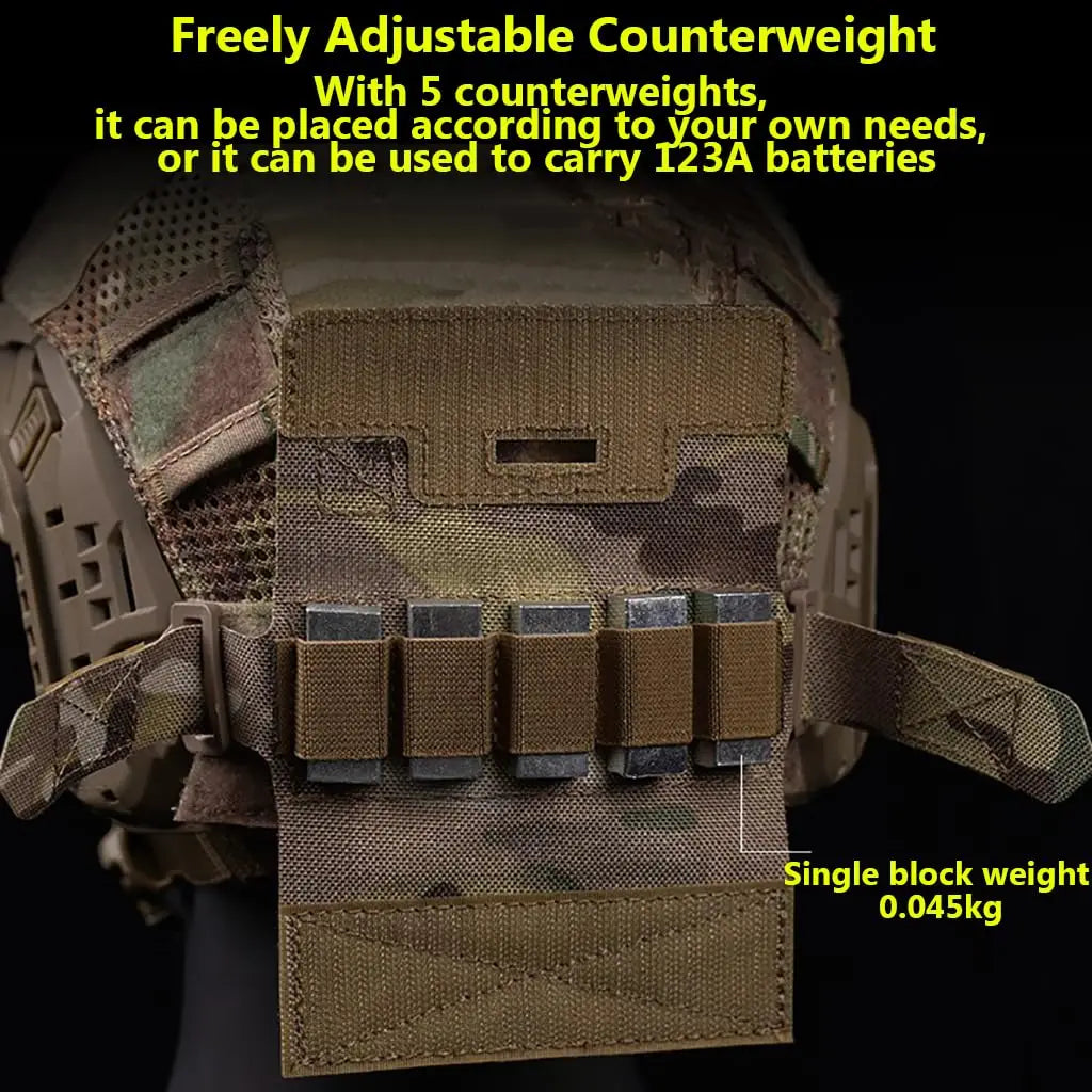 Tactical Airsoft Helmet Set With four Night Vision Goggles Model Weight Bag L4G24 Bracket Signal Light for Shooting Role Play