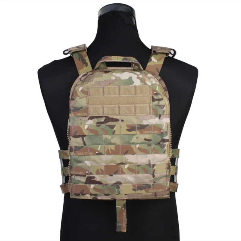 Sport Vest MenCP Lightweight MVS VEST Adjustable Quick Release Airsoft Vest Nylon Hunting Carrier for Outdoor Paintball Training