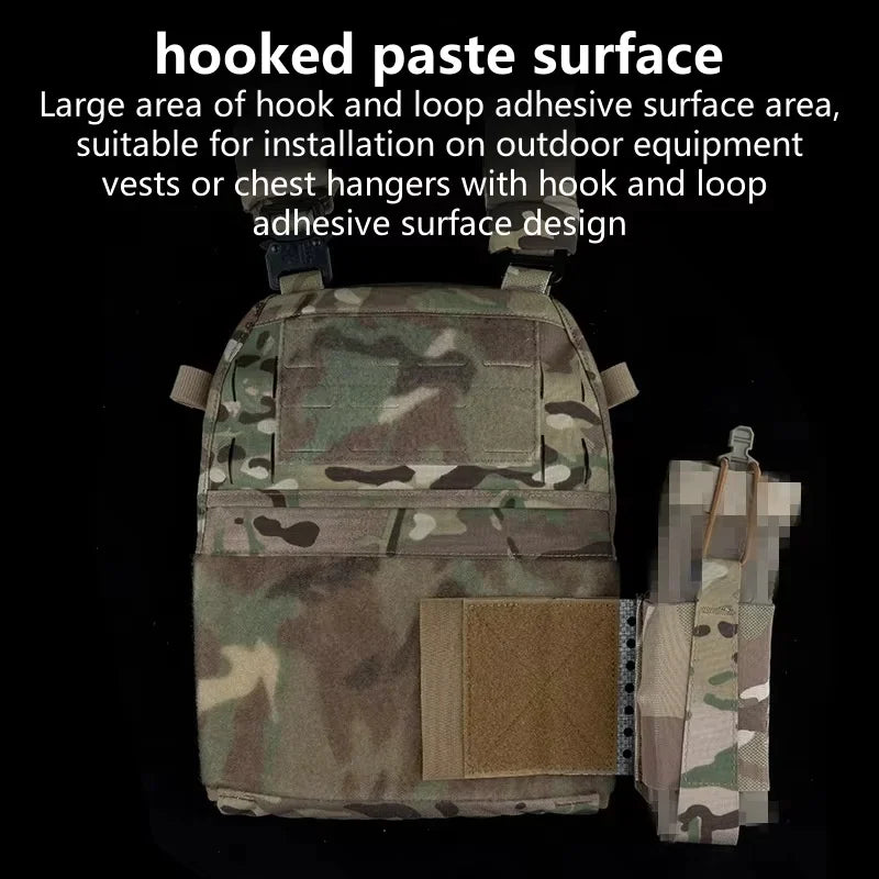 Outdoor Hunting vest chest hanging MOLLE TEGRIS board side panel Hook & Loop expansion side panel  hunting accessories