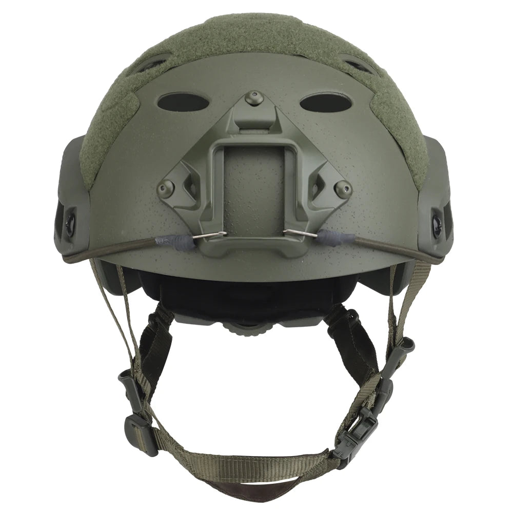 Tactical Fast PJ Helmet Paintball Airsoft Shooting Training Outdoor Hunting Sports Protective Helmets M/L Sandblasted Version