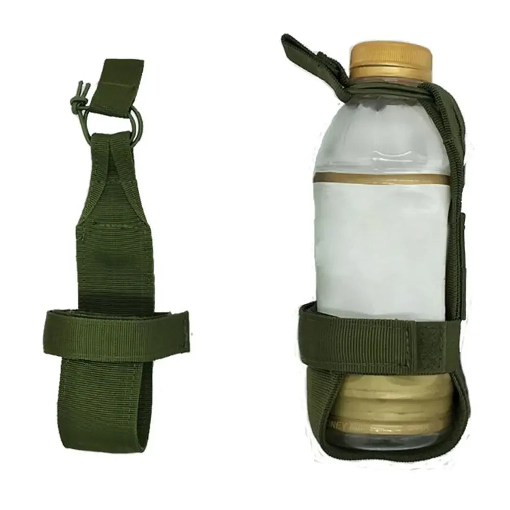New Portable Molle Water Bottle Holder Belt Carrier Pouch Outdoor Nylon Bag For Travel Cycling Climbing Hiking Camping