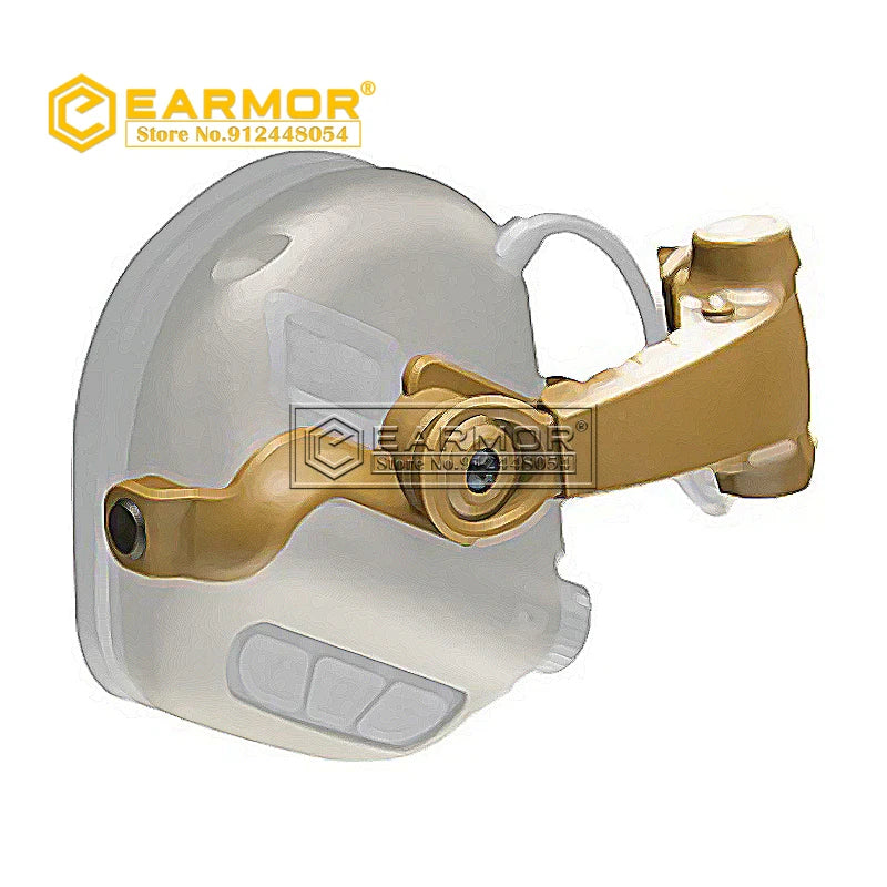 EARMOR M16 Tactical Headset ARC Helmet Rails Adapter Attachment Kit for M31X/M32X & M31/M32-Mark3 Headset