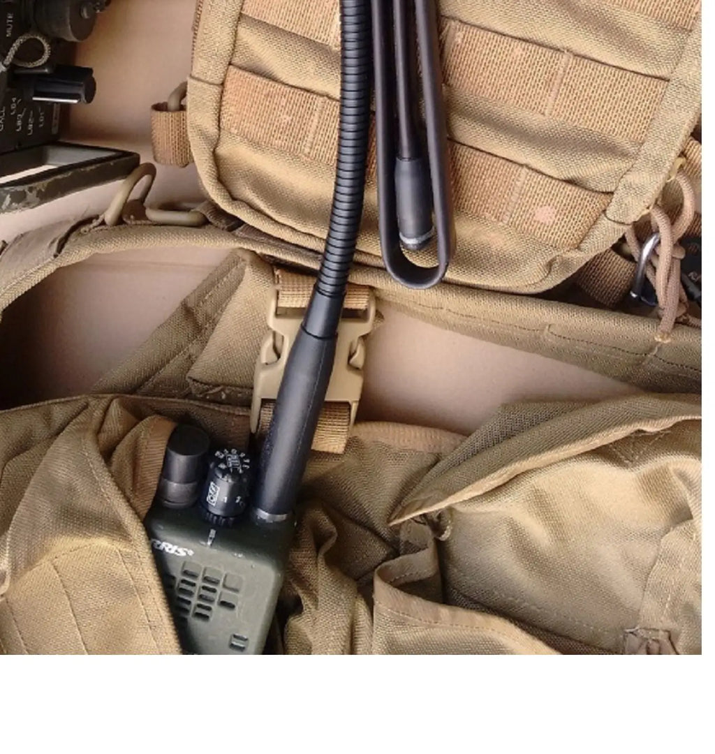 TCA  Walkie Talkie PRC-152a Original Pedestal Antenna：30-512MHz Full Section Use