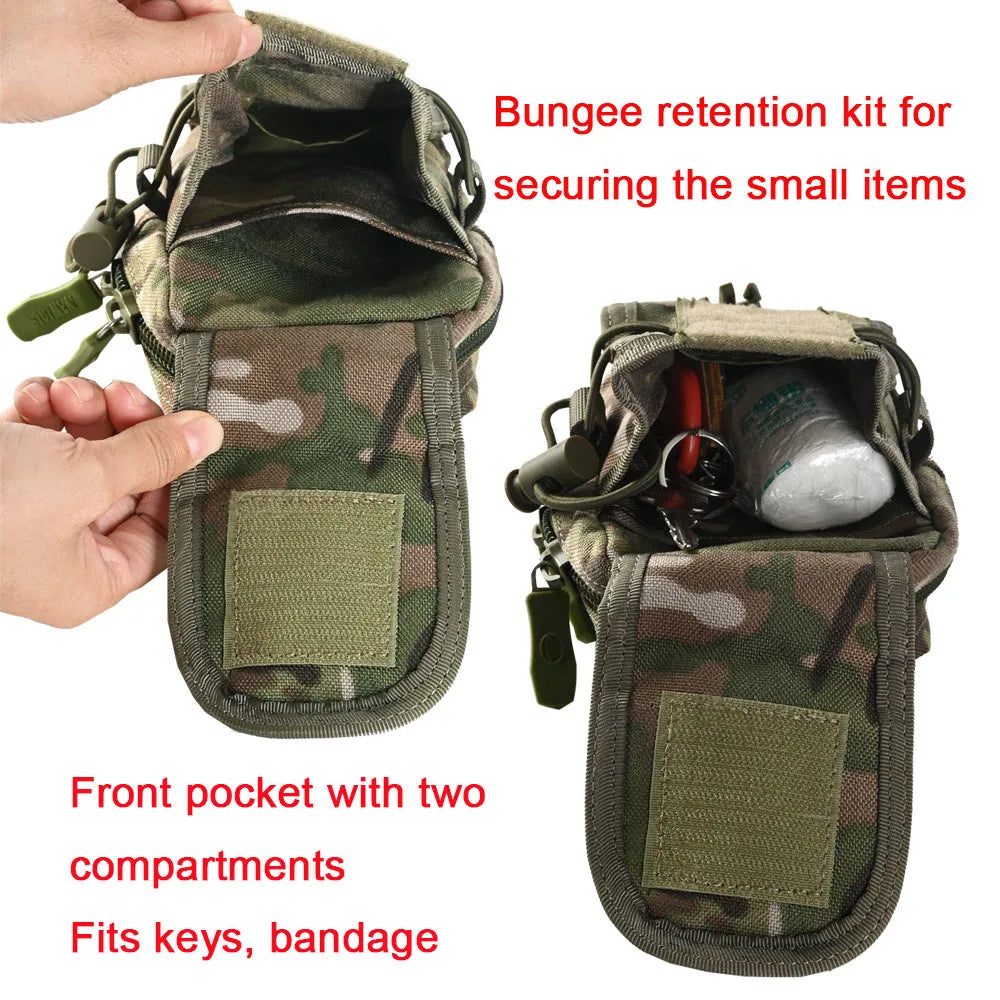 Tactical Belt Pouch EDC Belt Pouch GP Utility Cell Phone Tactical Pouches Small Vest Attachment Bag For Hunting Accessories
