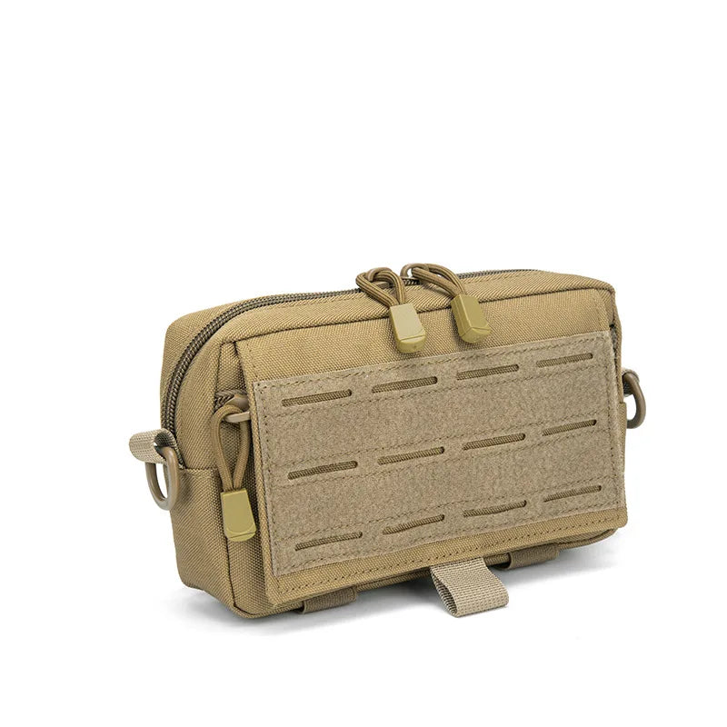 Tactical MOLLE Waist Pack - EDC Utility Pouch for Outdoor Sports & Medical Gear Storage
