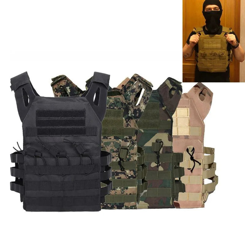 Direct-Sale Tactical Gear: JPC Lightweight Vest, Multifunctional Anti-Stab Vest, Military Camouflage Vest