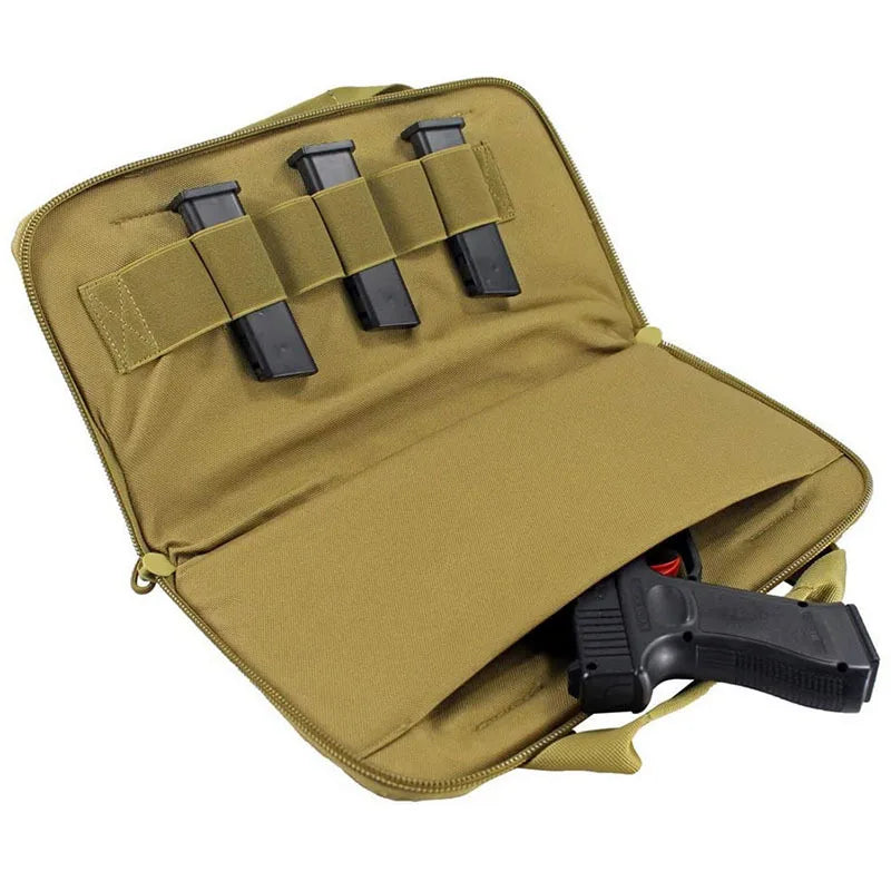 Tactical Gun Bag Airsoft Pistol Pouch Outdoor Sport Hunting Concealed Carry Portable Handgun Protection Case Hunting Accessories
