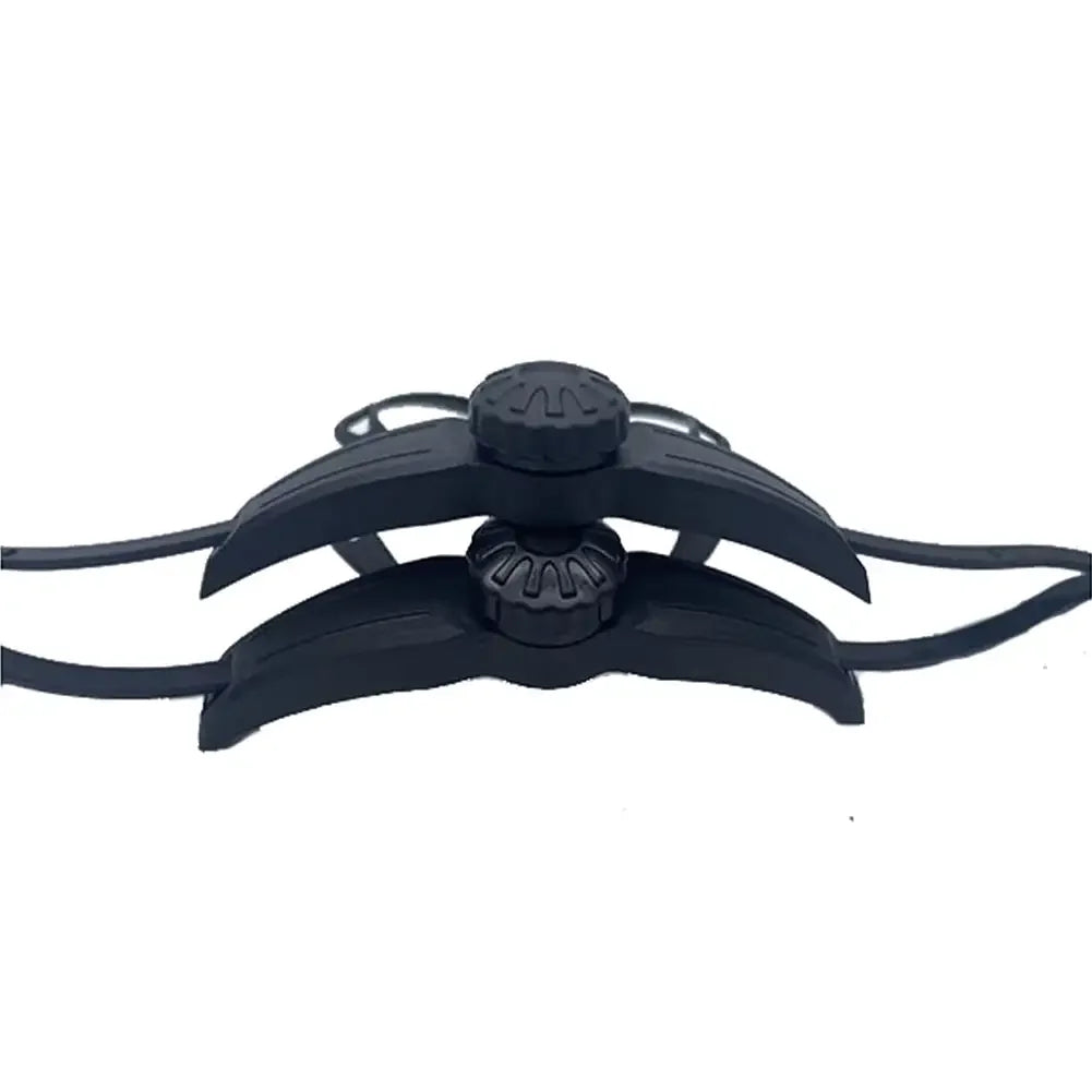 Universal 1pc Helmet Adjustable Strap Retention System Head Locking Buckle For Cycling Skiing Skating Equestrian Safe