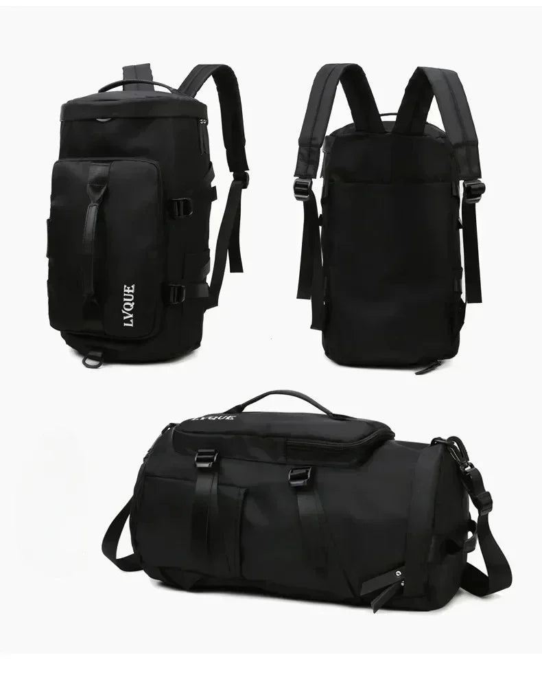 Large Capacity Outdoor Sports Gym Bag Travel Dry Wet Separation Backpack Luggage Gym Bags For Fitness Training Men Women