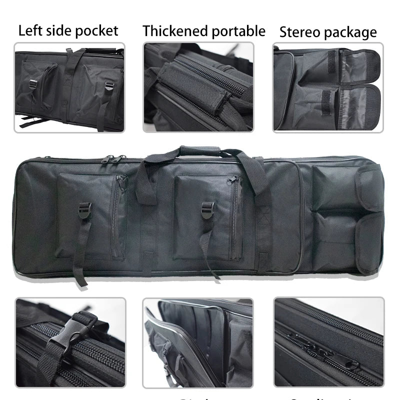 Tactical Hunting Gun Bag Outdoor Shooting Equipment Handbag Fishing Equipment Bag Multiple Sizes 81cm 94cm 115cm