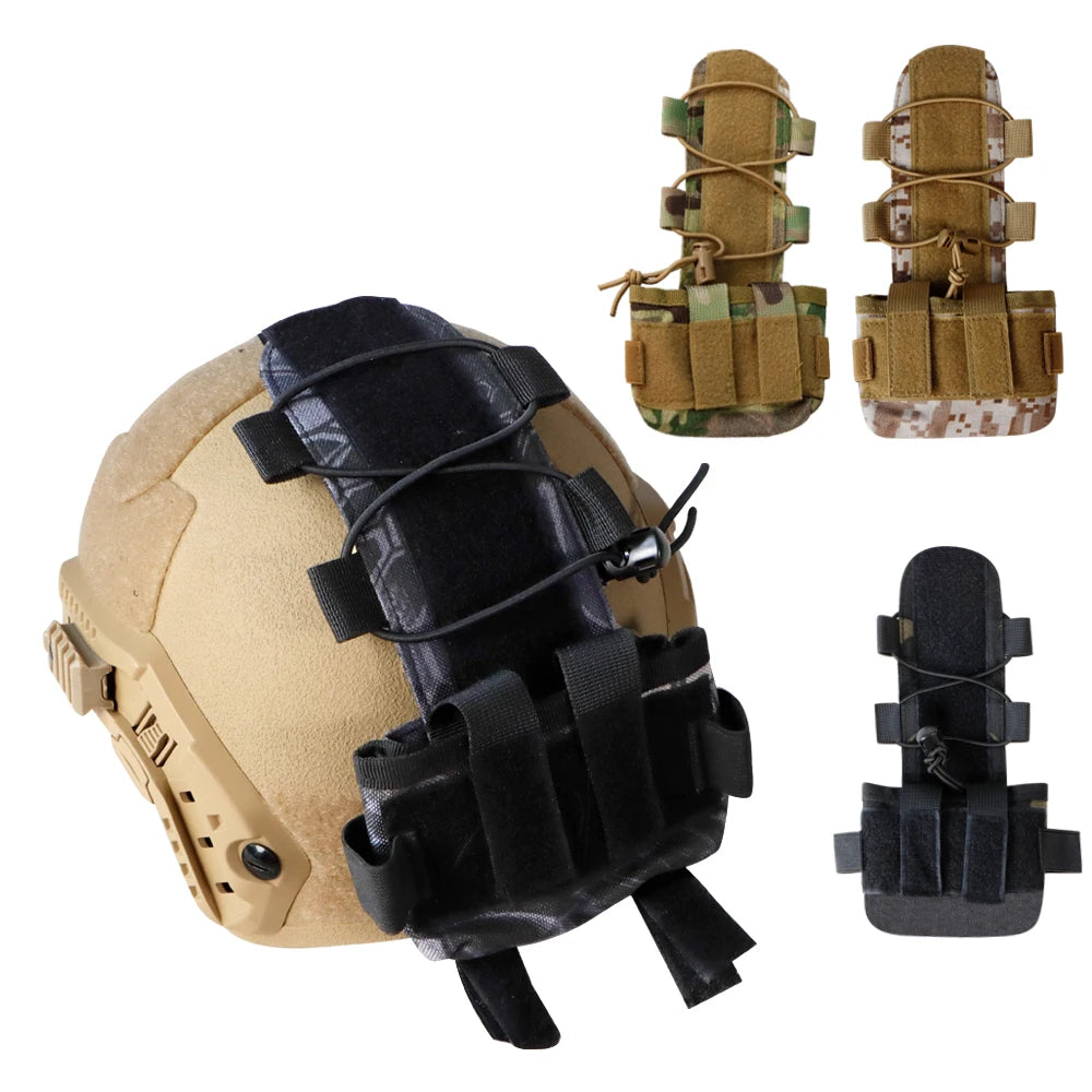 BOOIU Fast Helmet Nvg Battery Pack Storage Bag Balance Weight Bag Military Air Gun Battery Pack Hunting Helmet Helmet Accessorie