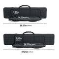 Tactical 100cm Gun Case Gun Bag Airsoft Rifle Shotgun Holster with Soft Padding 120cm Outdoor Hunting Gun Carrying Bag Pouch
