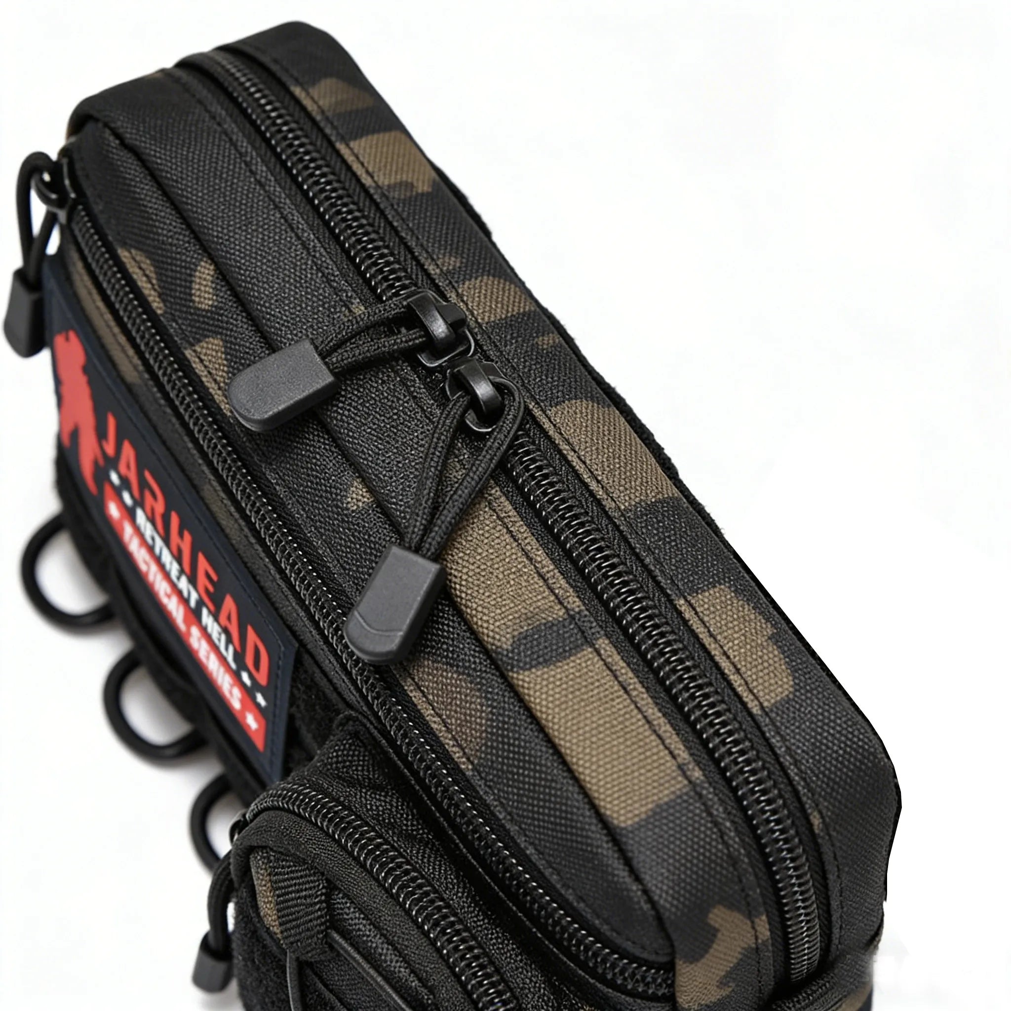 Outdoor Utility Storage Pack Horizontal Modular Bag Tactical Vest Backpack Molle Accessory Bag 1000D Hunting Camping Pouch