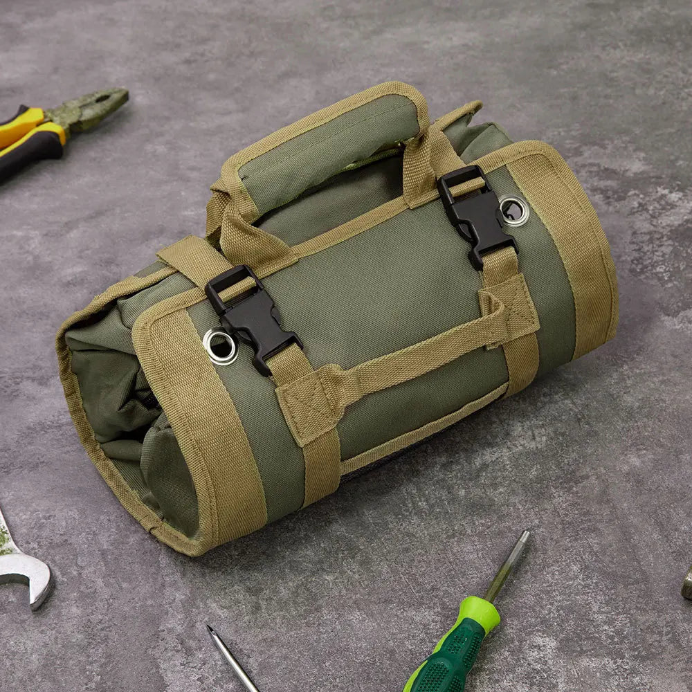 Compact and Portable Hardware Tool Storage Bag, Roll-up Design, Also Suitable for Hunting and Fishing
