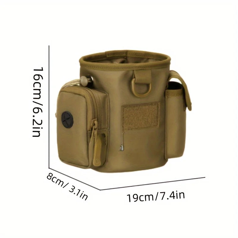 Outdoor Sports Package Pet Snack Waist Bag Waterproof Nylon Slingshot Bag Multifunctional Storage Waist Bag Hunting Accessories