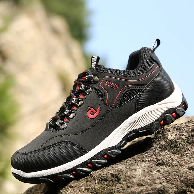 Outdoor Hiking Shoes Men EVA Soft-Soled Casual Sports Shoes Hiking Training Shoes Men Camping Jogging Hiking Shoes Large Size 50