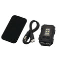 Outdoor Tactical FAST MICH Helmet Light USB Charging Waterproof Signal Lamp Safety Flashing Light Survival Signal Light
