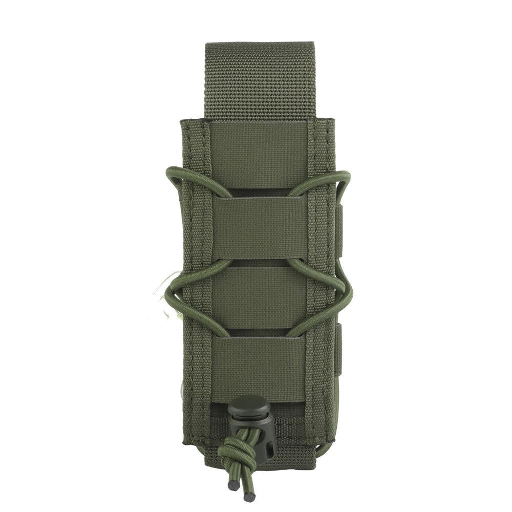 OPHIDIANTAC Tactical Tourniquet Pouch Universal Molle Medical Tool Carrier Vertical Flap Cover Bag for Hiking Hunting Outdoor