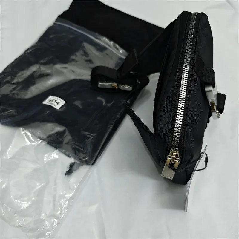 Fashionable Alyx Black Nylon Backpack for Outdoor Activities and Gym