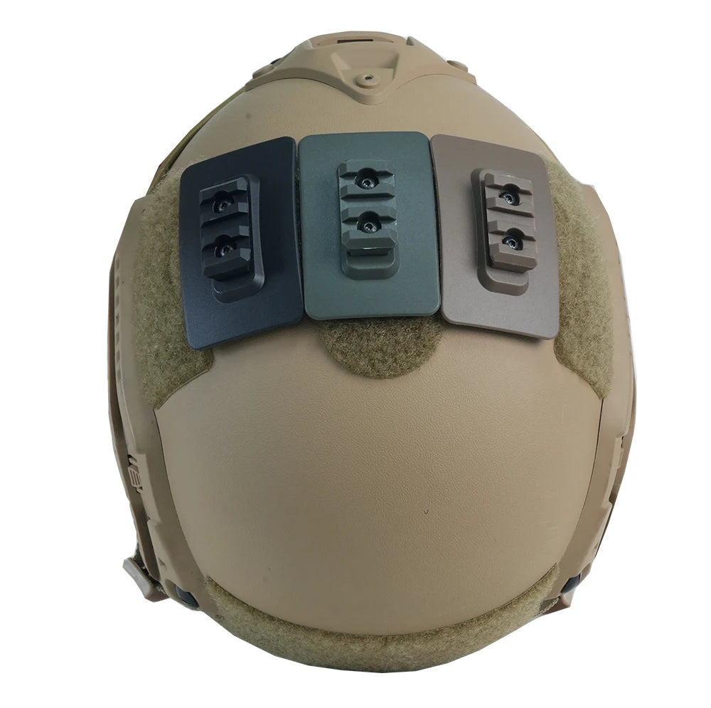 BOOIU Tactical Helmet Velcro Base Adapter Fixed Mount For Fast Helmet Go Pro Camera Or Stand Flash Clip Helmet Accessories