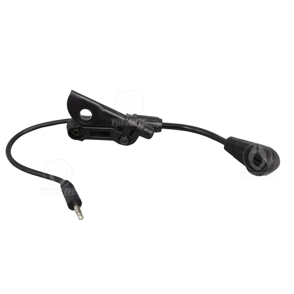 EARMOR Detachable Cantilever Headset Microphone, Tactical Electronic Communication Mic for Hunting Shooting Airsoft Game Trainin