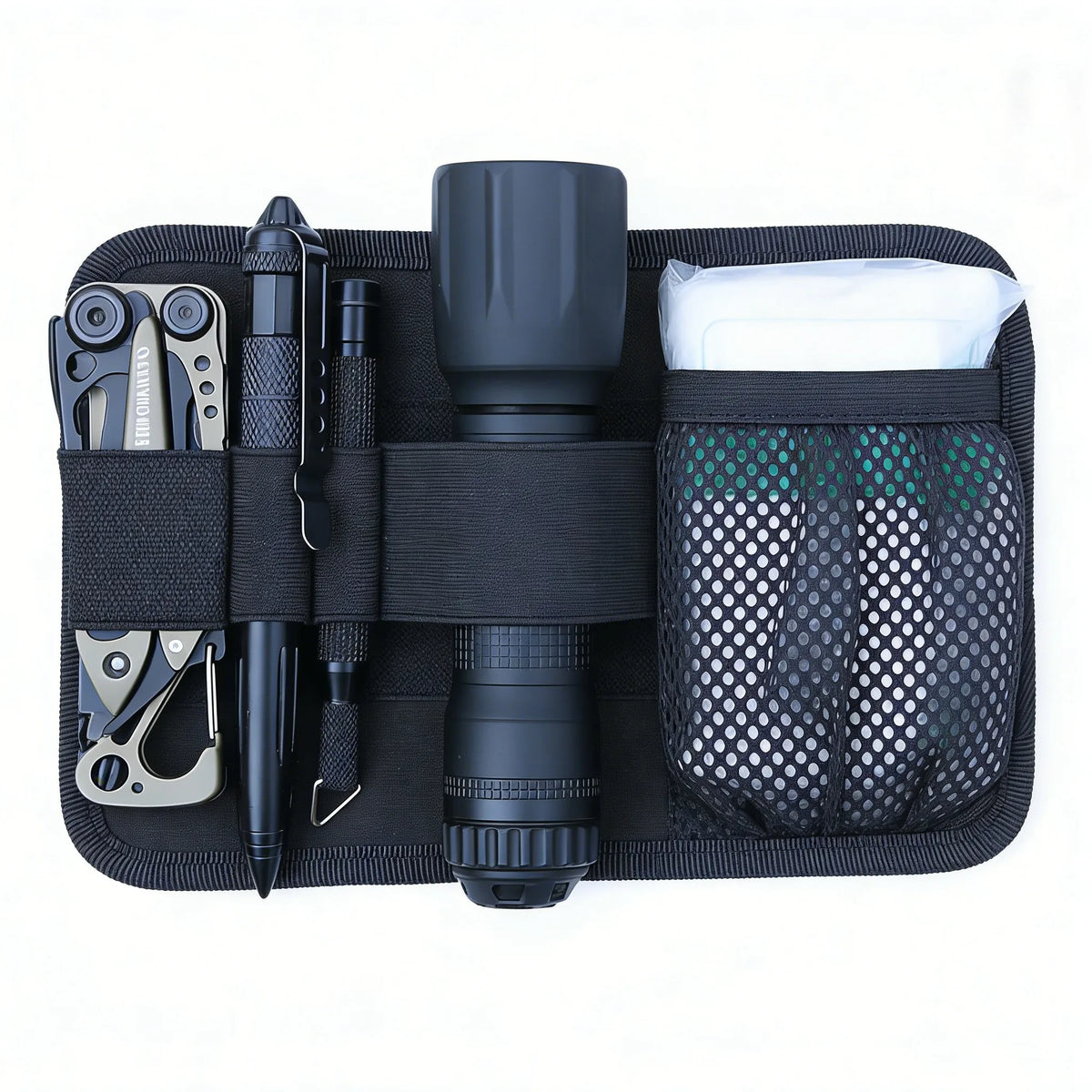 Modular Hook Loop Panel EDC Organizer Utility EDC Tool Organizer Board Hunting Accessories Equipment Inner Separation Pouch