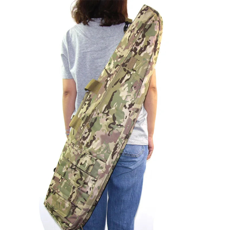 Tactical 70/95/120cm Rifle Bag Gun Case AR15 AK47 Sniper Rifle Scope Airsoft Shotgun Shoulder Bag Shooting Hunting Gear Backpack