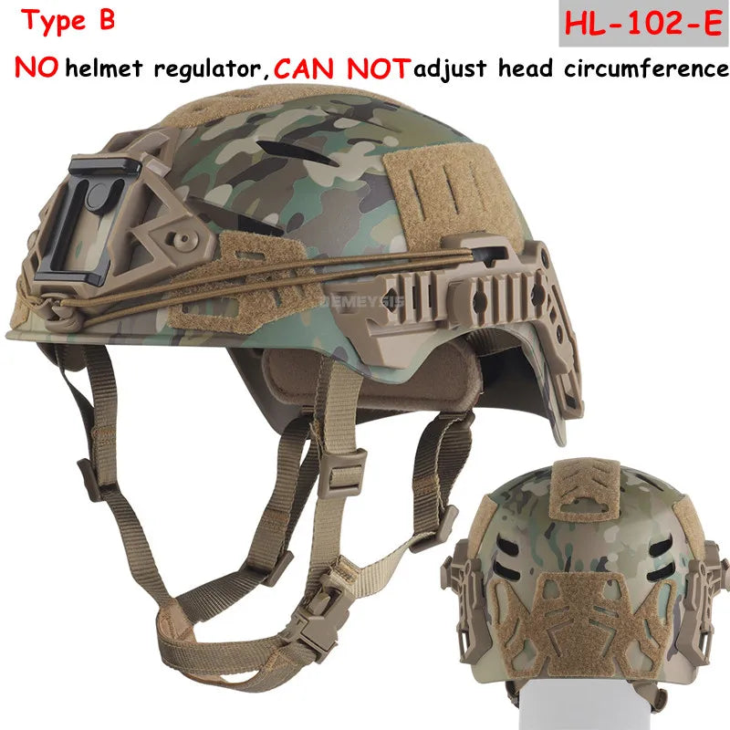 Upgrade Airsoft Helmet Wendy3.0 Style Lightweight Tactical FAST Helmets System W/ Suspension Systems Rails