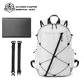 Ultralight Hiking Backpack 18L Sailcloth Fabric FIBERMAX44 Waterproof Anti-tear Trek Rucksack for Camping Sports Travel Unisex