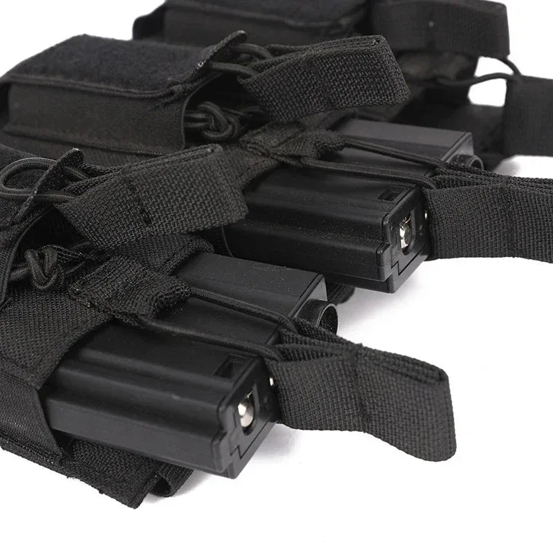 Universal Cartridge Pouch | 3-Gun Competition Magazine Holder | MOLLE-Compatible Range Accessory