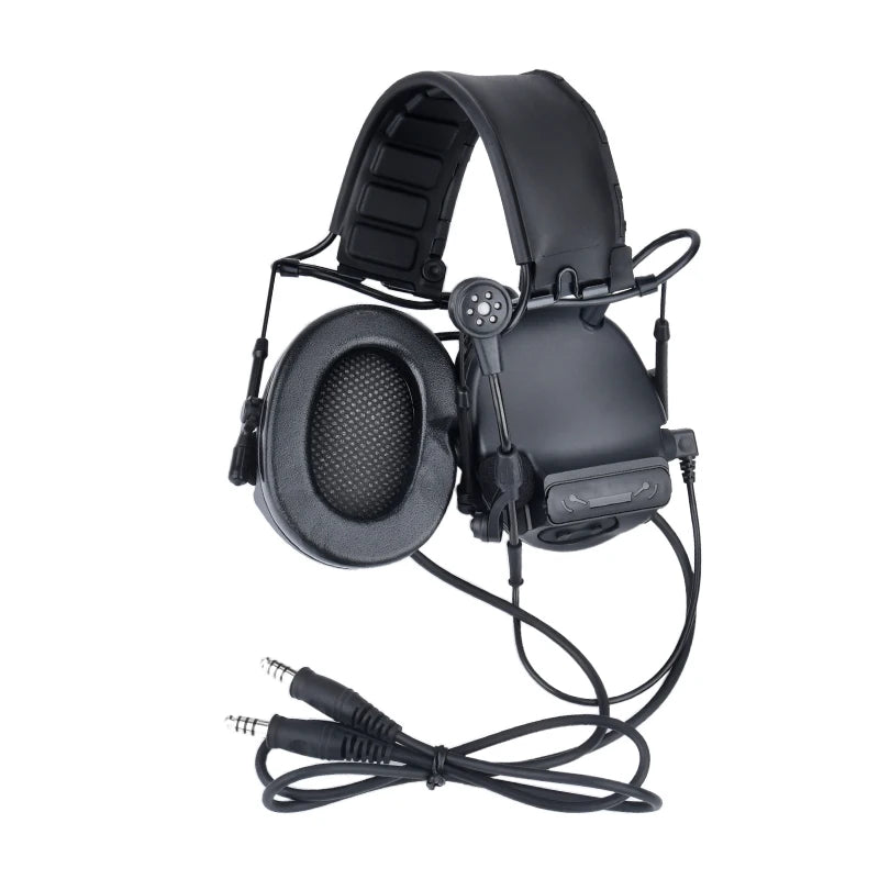 WADSN C3 CIII Tactical Headset Adaptive Noise Canceling Microphone Communication Headphone Outdoor Shooting Hearing Protection