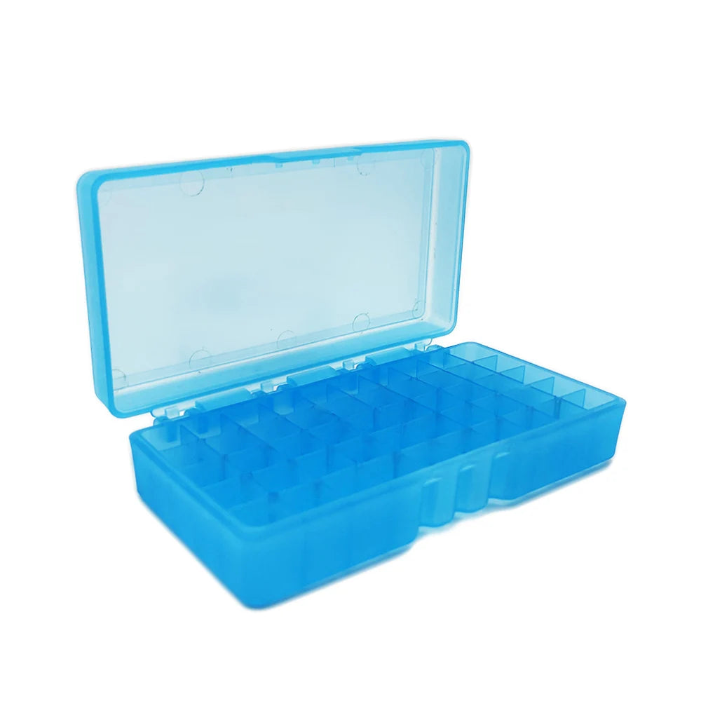 Tactical Ammo Box 50 Round Flip-Top for .45 ACP/40/10MM Cal  Pistol Ammo Carry Storage Box Hunting Accessories