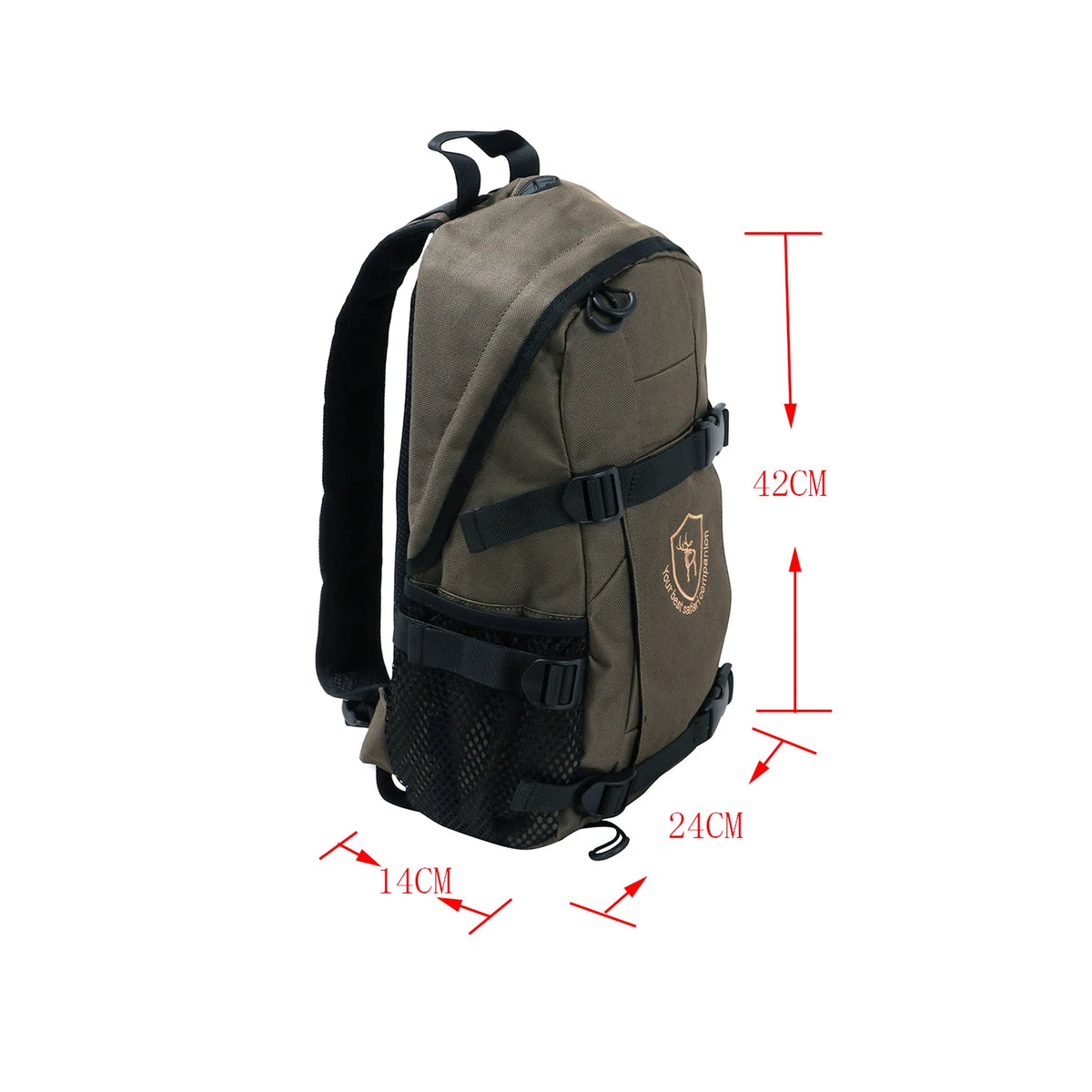 Tourbon Hunting Backpack Gun Case Outdoor Men Nylon Bag with Large Capacity Travel Hiking Climbing Bags for Shooting