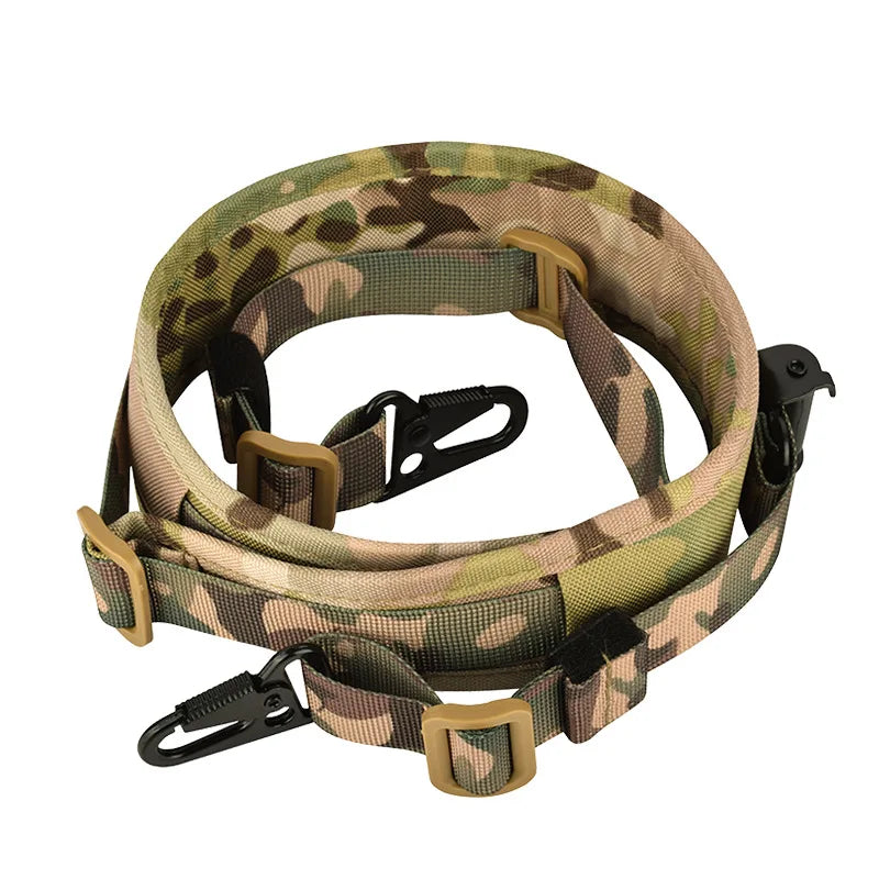 Tactical Rifle Strap 2 Point Sling Shotgun Belt Quick Adjustable Gun Sling Padded Shooting Shoulder Straps Hunting Accessories
