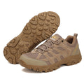 Men Off-Road Hiking Shoes Mountain Sneakers Winter Retro Leather Shoe Sport Outdoor Black Trail Running Footwear Low Top Spring