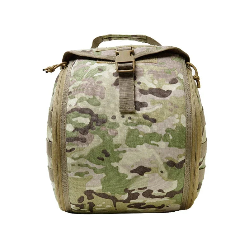 Tactical Helmet Bag Molle Storage Pack Military Pouch for Sports Hunting Combat Helmets