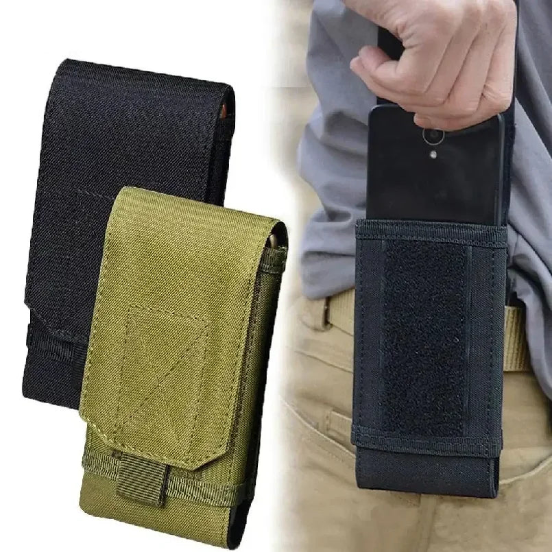 Outdoor Camo Bag  Phone Holder Sport Waist Belt Case Waterproof Nylon EDC Sport Hunting Camo Bags in Backpack
