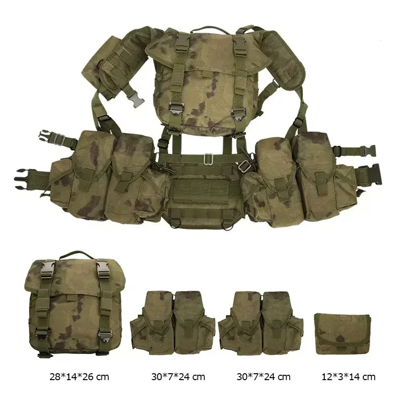 New Russian RPS Smersh AK SSO/SPOSN Tactical Vest Chest Vest Molle Set Hunting Fan Hiking Equipment Gear Hunting Vest
