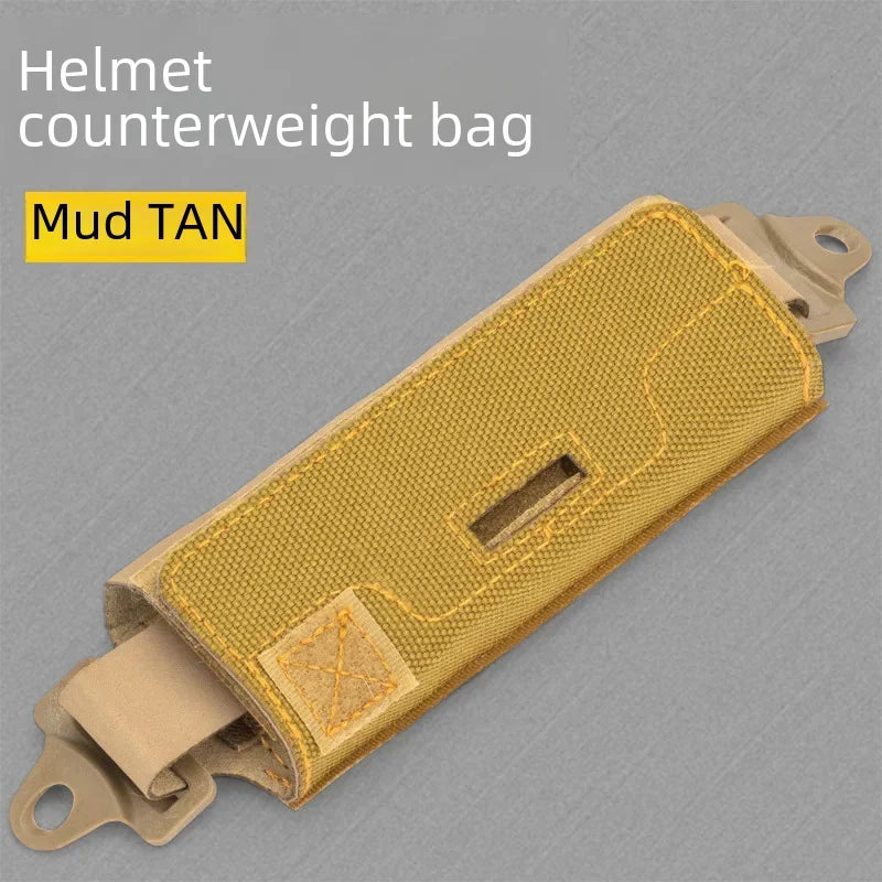 Tactical Helmet Accessory Bag Lightweight Battery Pack For Cycling Helmets Bj Pj Mh Balance Electronic Equipment Riding Helmets