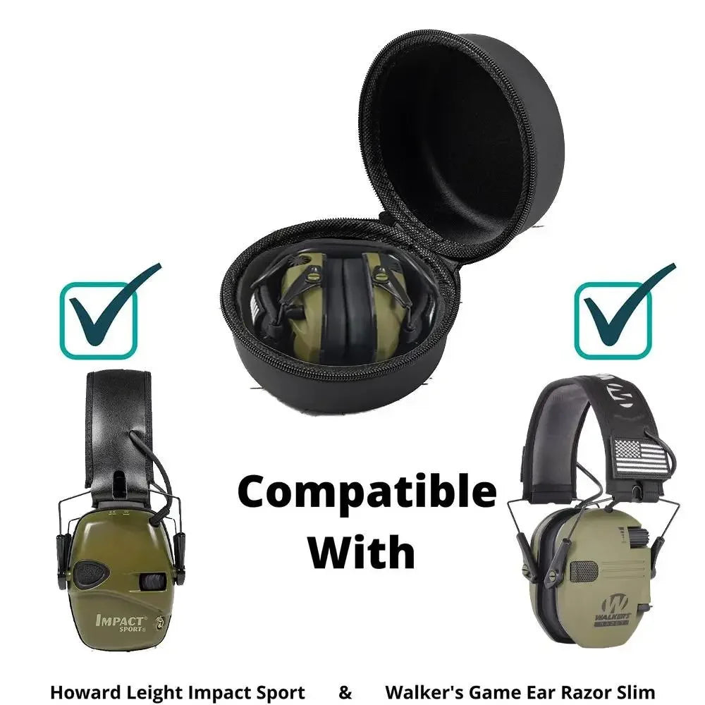 1PC Professional Noise Reduction Ear Muffs Hearing Protection with Voice Amplification for Outdoor & Industrial Noisy Scenes
