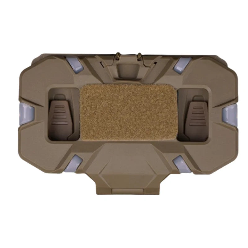 Ultralight MOLLE Navigation Panel - Foldable Front Mount for Maps & Smartphones (Field-Ready)