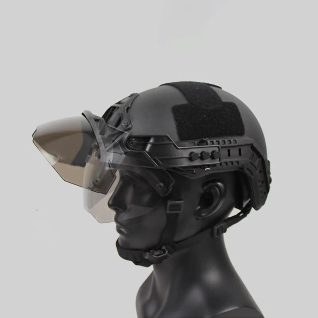 Tactical Split Anti-Fog Safety Goggles Wearable Myopia Glasses for Game