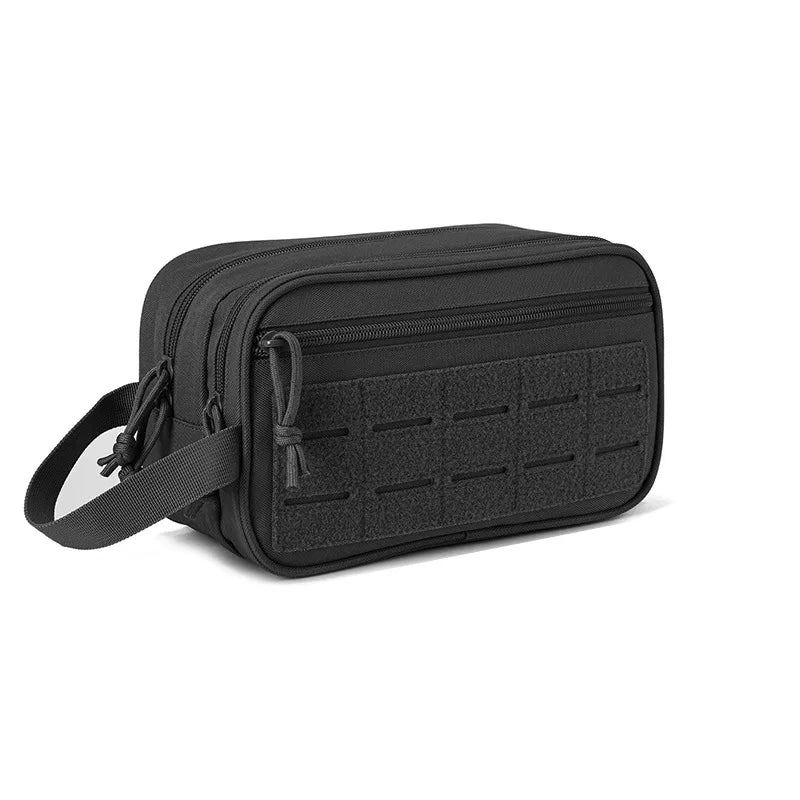 1000D Tactical Toiletry Bag Molle EDC Organizer Pouch Utility Men Large Capacity Travel Storage Case for Outdoor Hunting Camping