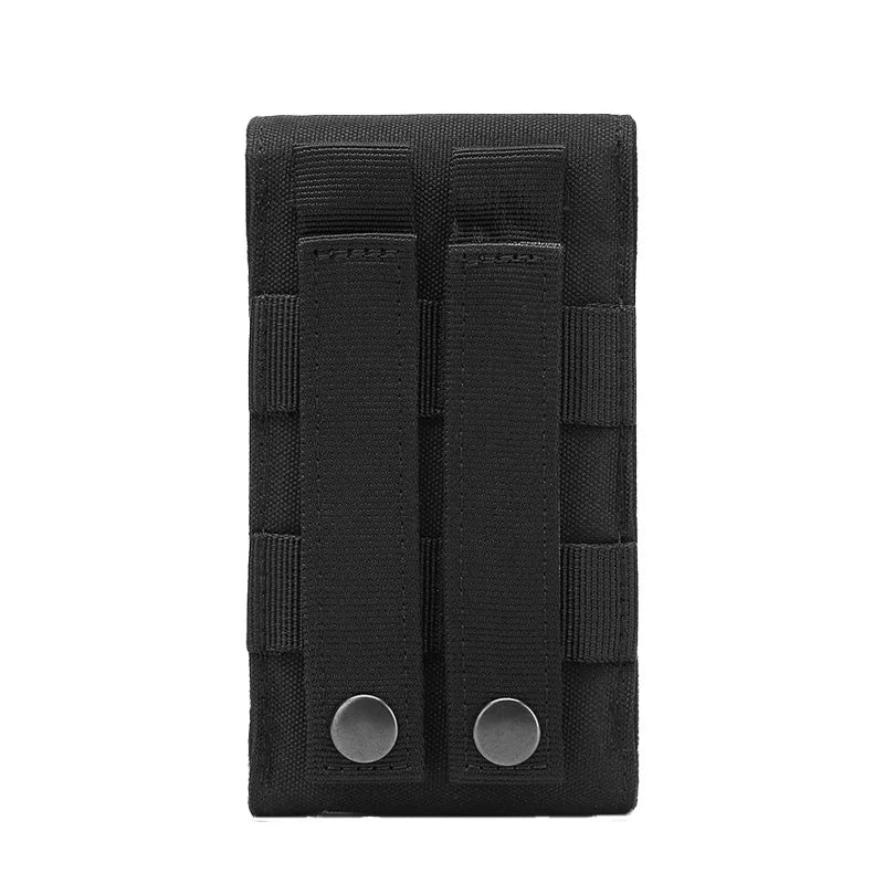 6inch Molle Phone Pouch Tactical Cell Phone Belt EDC Pouch Holder Waist Accessories Bag Outdoor Camping Mobile Phone Pack Bag