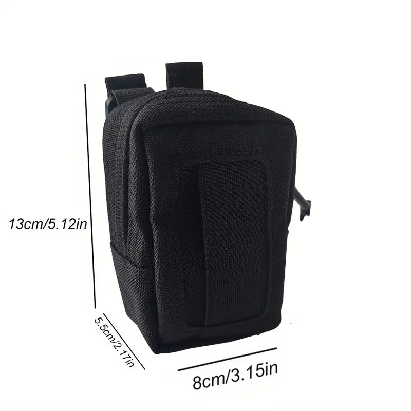 Duty Nylon Disposable Glove Pouch with Zipper Closure  Tactical  Hunting Glove Case Suitable for First Aid Outdoor Activities