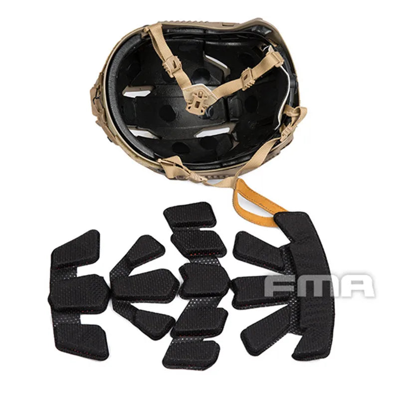 FMA Tactical Caiman Ballistic Helmet W/ NVG Shroud Rail Space Adjustable Hunting Headwear Paintball Tactical Helmet 1307B